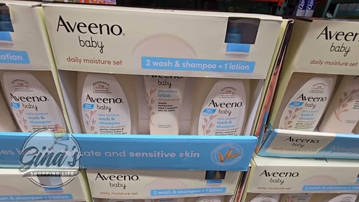 Aveeno Baby Wash and Lotion Set
