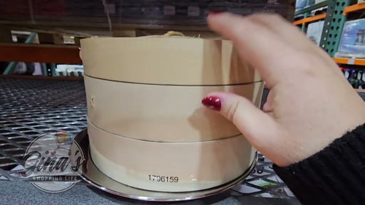 MIU 10 Inch 2-Tier Bamboo Steamer