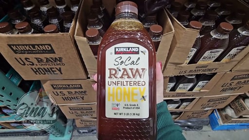 Kirkland Signature SoCal Raw Unfiltered Honey 48 OZ