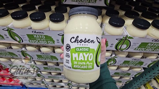 Chosen Foods Avocado Mayonnaise 32 Ounce Jar