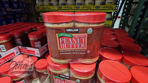 Kirkland Signature Organic Peanut Butter 2/28 oz