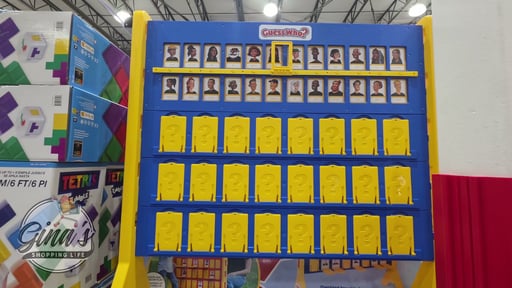 Giant Guess Who? Outdoor Game