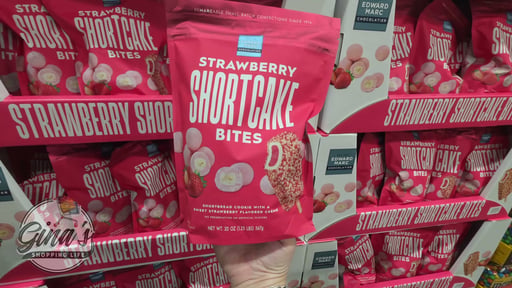 Edward Marc Strawberry Shortcake Bites 20 Ounce Bag