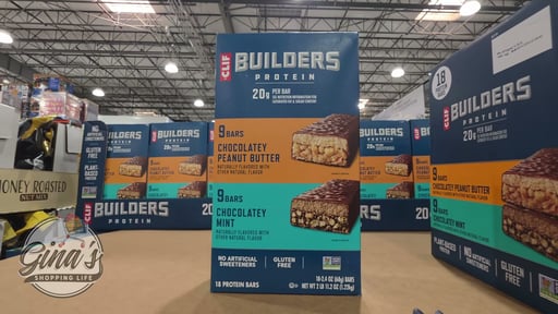 Clif Builder's Protein Bar Variety Pack, 18 Count, 2.4 oz