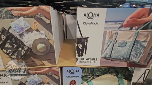 Aloha X CleverMade Collapsible Beach Tote