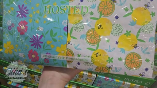 Hosted Spring Napkin, 200 CT / 3 Ply