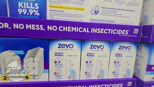 Zevo Flying Insect Trap 2 Devices / 6 Refills