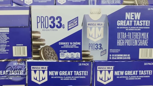 Muscle Milk Cookies 'N Crème Protein Shake 11 fl oz, 18-Pack
