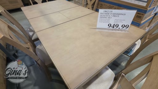 Bayside Furnishings Augusta 7-Piece Dining Set