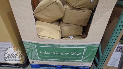 Hermosa Indoor/Outdoor Pouf