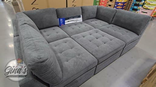 Thomasville Tisdale 6-Piece Modular Fabric Sectional