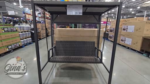 Agio Menlo Woven Patio Swing