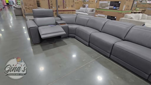 Aiden and Ivy Hawthorne Fabric 4-Piece Sectional with Ottoman