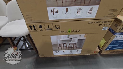 Pike & Main Ophelia Counter Stool 2-Pack