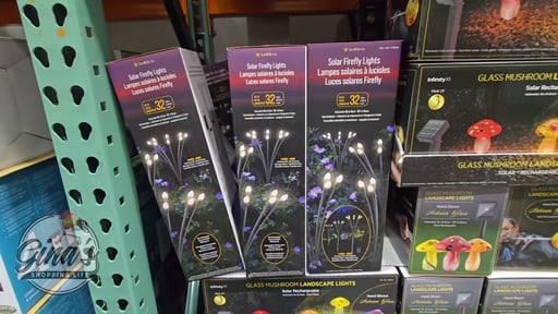 Fresh Source Solar Firefly Landscape Lights, 4-Pack