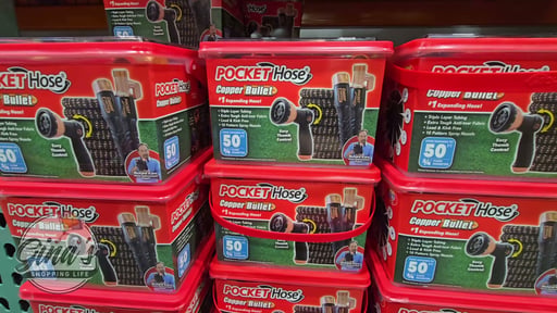 Pocket Hose Copper Bullet 50ft Hose