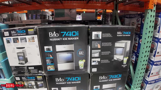Brio 740i 44 lb Countertop Nugget Ice Maker