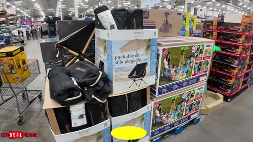 Bumboo Packable Chair with Sun Shade