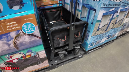 Mac Sports XL Folding Wagon with Brakes