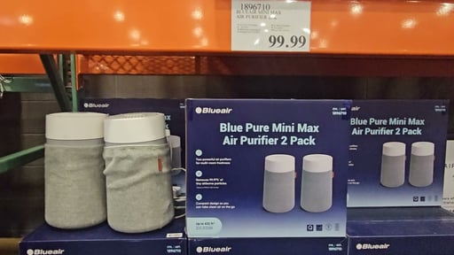 Blueair Mini Max Air Purifier, 2-Pack