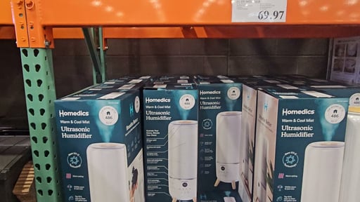 HoMedics Warm/Cool Mist 2G Humidifier