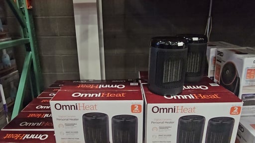 OmniHeat Personal Heater 2-Pack