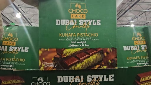 Chocolake Dubai Style Chocolate Bars 10/6.7 oz