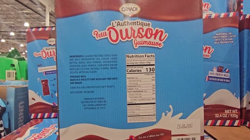 Cémoi Chocolate Marshmallow Bears, 32.45 oz