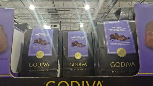 Godiva Masterpiece Dark Chocolate Ganache 15 oz