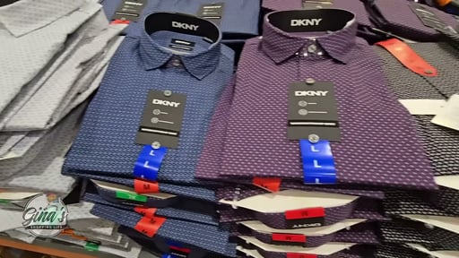 DKNY Men's Woven Button Up