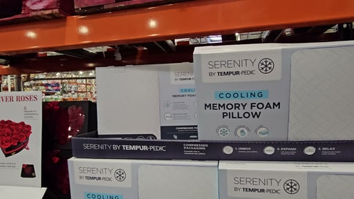 Serenity by Tempur-Pedic Memory Foam Cooling Pillow