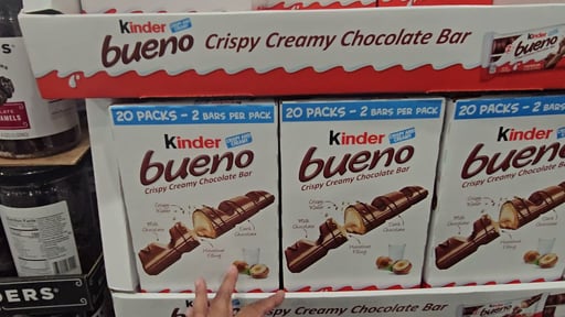 Kinder Bueno Chocolate Bar 20 CT