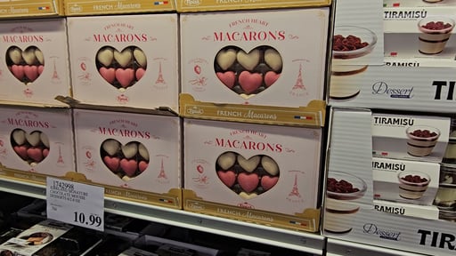 Kirkland Signature French Heart Macarons