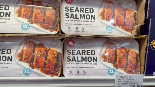 Cuisine Solutions Honey Ginger Salmon (Price Per Pound)