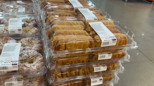 Peaches and Cream Pastry, 8 Count