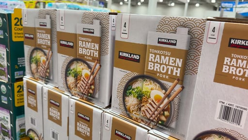 Kirkland Signature Tonkotsu Ramen Broth (Pork)