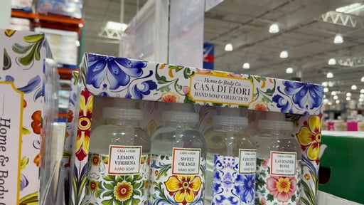 H+B Casa di Fiori Hand Soap, 4-Pack, 16 fl oz Each