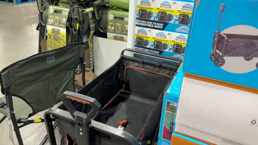 Mac Sports XL Folding Wagon with Brakes