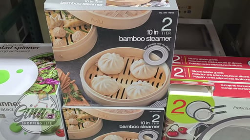 MIU 10 Inch 2-Tier Bamboo Steamer