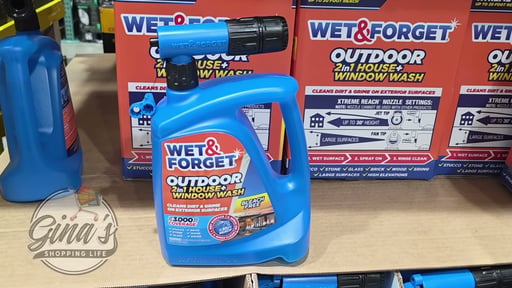 Wet & Forget 68 oz Outdoor 2-in-1 Wash & Window Cleaner