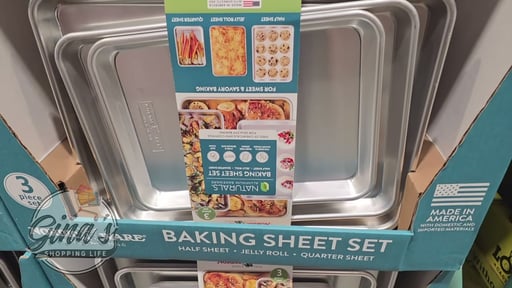 Nordic Ware Naturals 3-Piece Baking Sheet Set