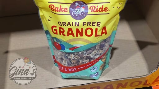 Bake Ride Grain Free Fruit & Nut Granola 30 OZ