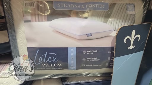 Stearns and Foster Latex Cooling Pillow