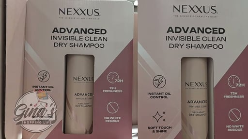 Nexxus Advanced Invisible Clean Dry Shampoo 9OZ