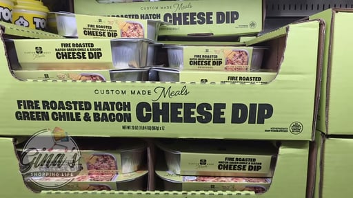 Custom Made Meals Hatch Chili Bacon and Cheese Dip 20 OZ