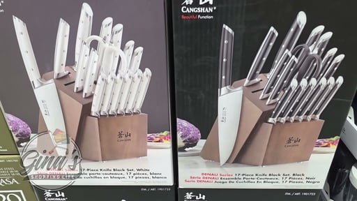 Cangshan Denali Knife Set 17-Piece Knife Block