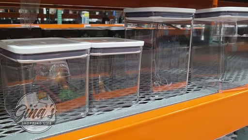 OXO SoftWorks 4-Piece POP Container Set with Cup and Scoop