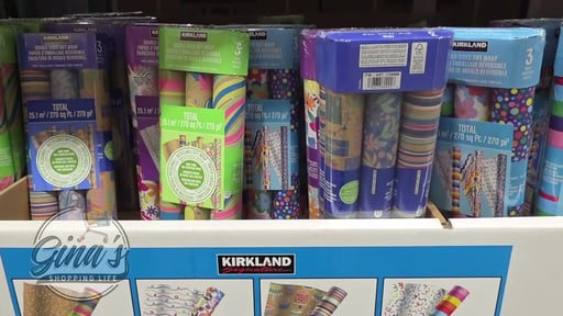 Kirkland Signature Everyday Gift Wrap, 270 Sq. Ft. Total