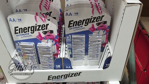 Energizer Ultimate Lithium AA Battery 18 Pack