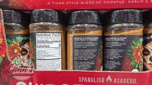 Spanglish Asadero Org Chipotle Chicken 11.9 OZ